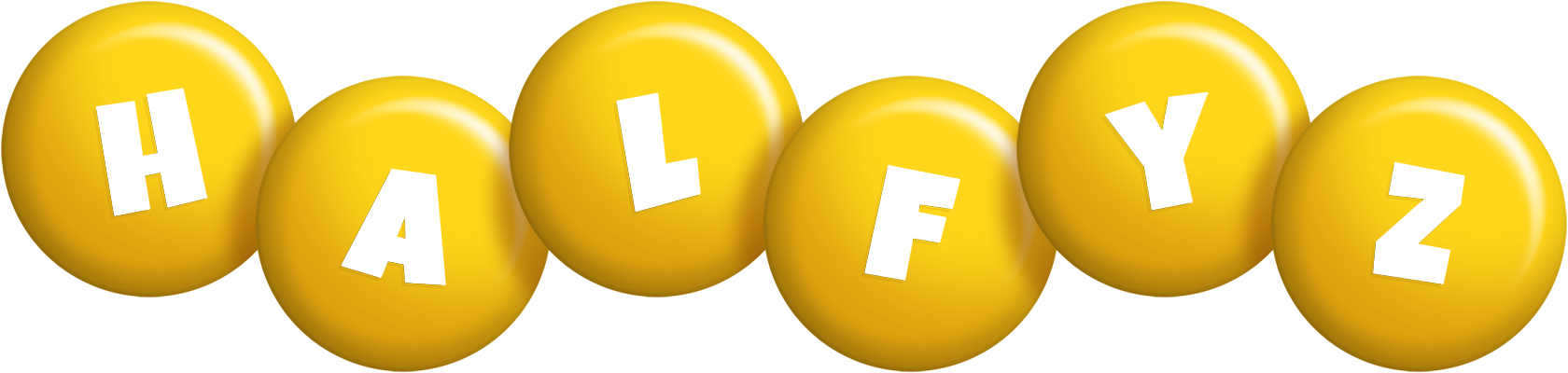 Halfyz candy-yellow logo