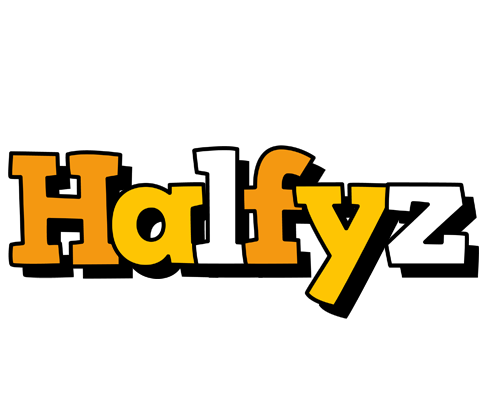 Halfyz cartoon logo
