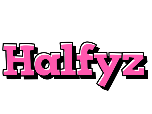 Halfyz girlish logo