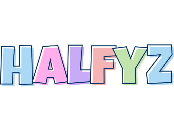 Halfyz pastel logo