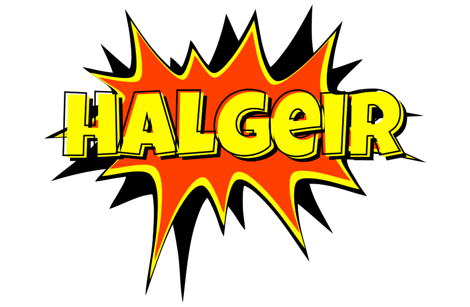 Halgeir bazinga logo