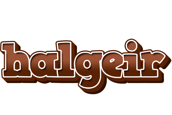 Halgeir brownie logo