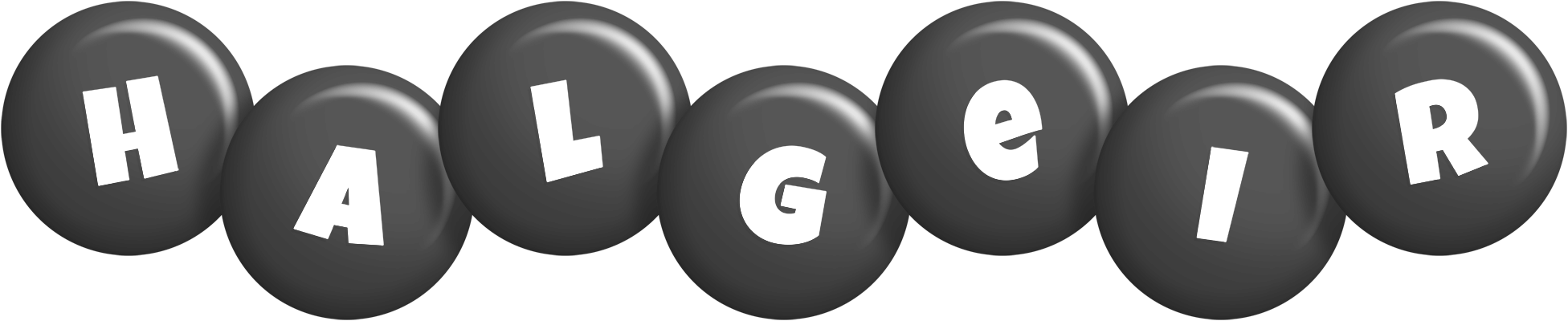 Halgeir candy-black logo