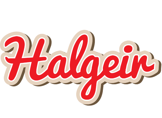 Halgeir chocolate logo