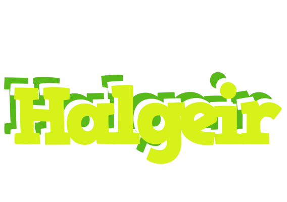 Halgeir citrus logo
