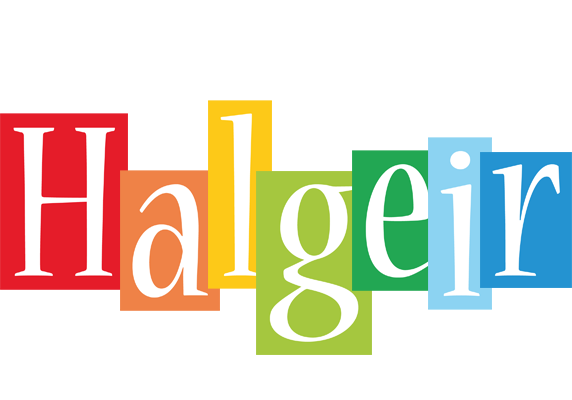 Halgeir colors logo