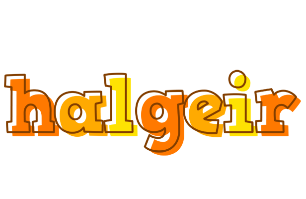 Halgeir desert logo
