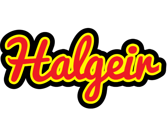Halgeir fireman logo