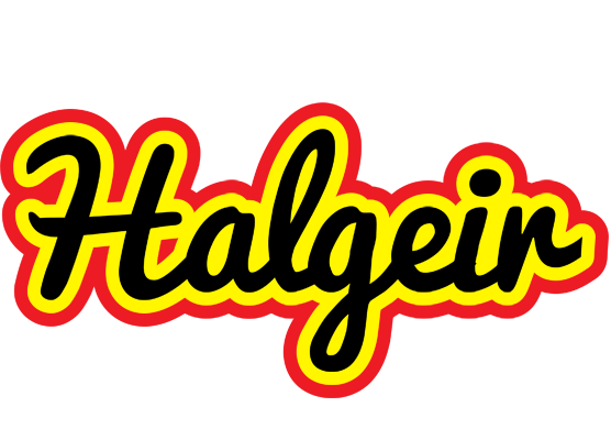 Halgeir flaming logo