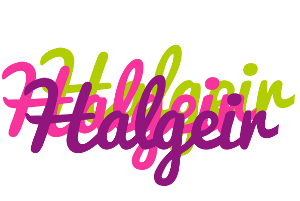 Halgeir flowers logo