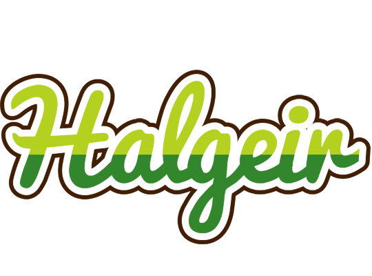 Halgeir golfing logo