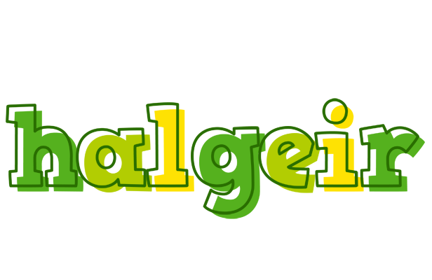Halgeir juice logo