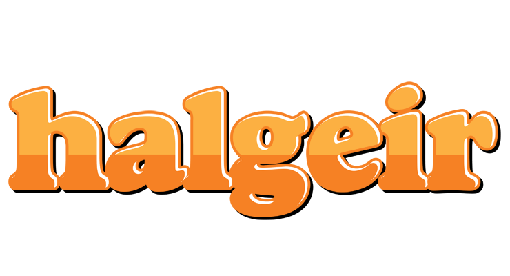 Halgeir orange logo