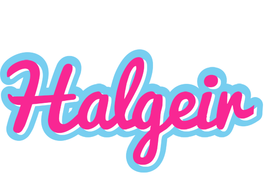 Halgeir popstar logo