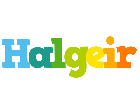Halgeir rainbows logo