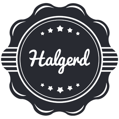 Halgerd badge logo