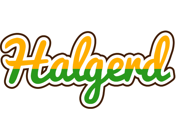 Halgerd banana logo
