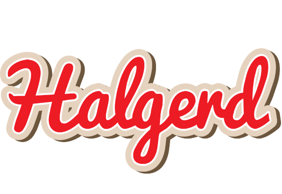 Halgerd chocolate logo