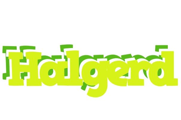 Halgerd citrus logo