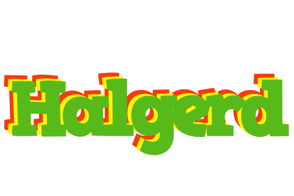 Halgerd crocodile logo