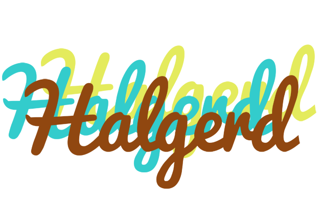 Halgerd cupcake logo