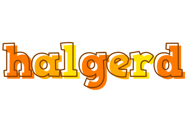 Halgerd desert logo