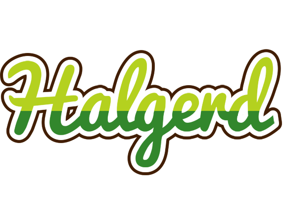 Halgerd golfing logo