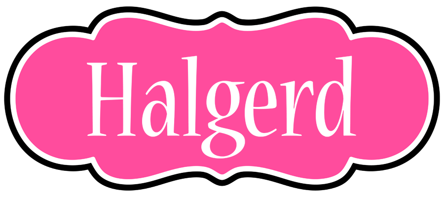 Halgerd invitation logo