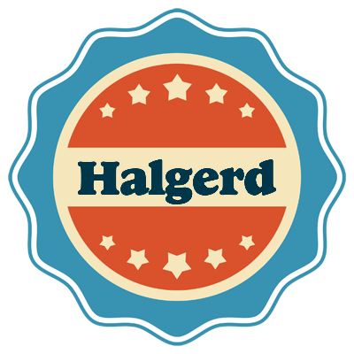 Halgerd labels logo