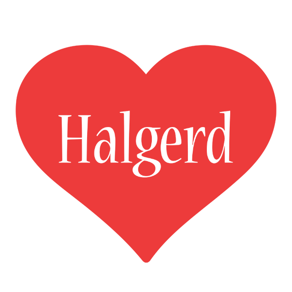 Halgerd love logo