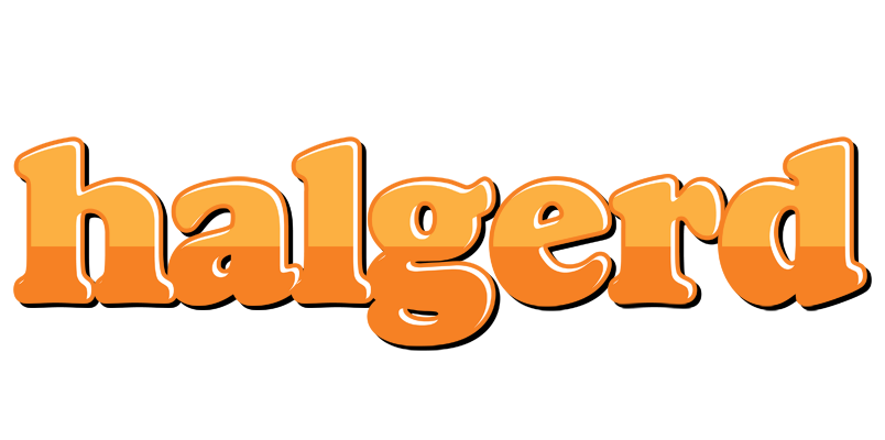 Halgerd orange logo