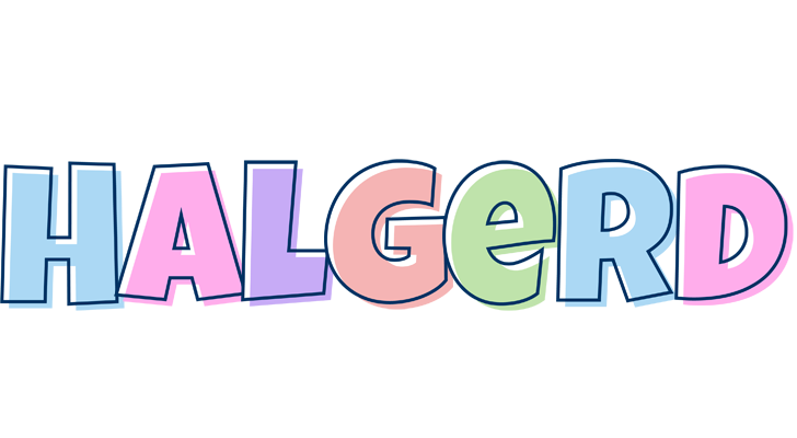 Halgerd pastel logo