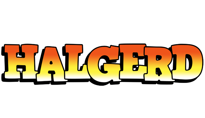 Halgerd sunset logo