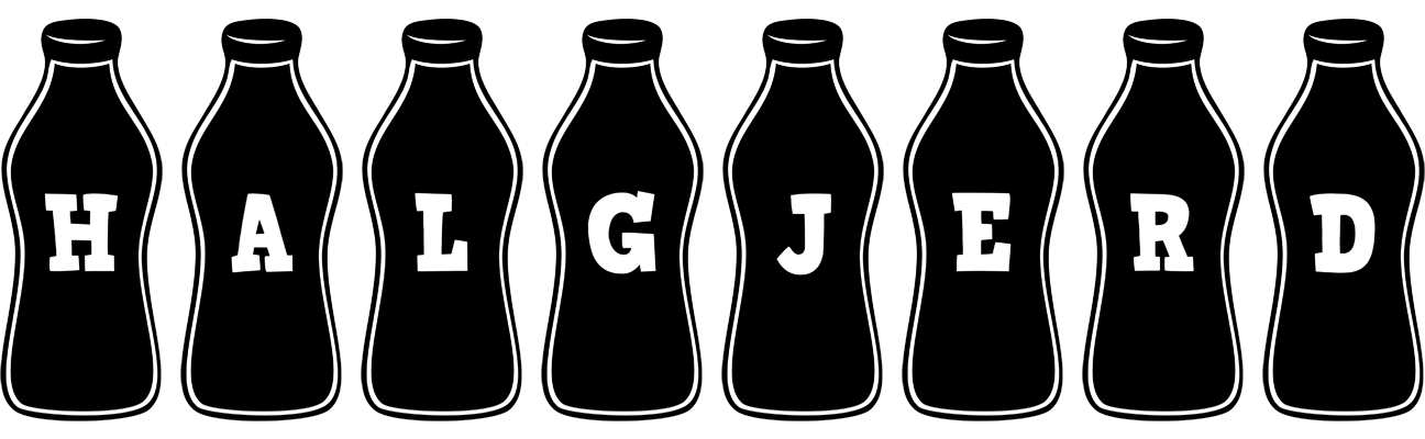 Halgjerd bottle logo
