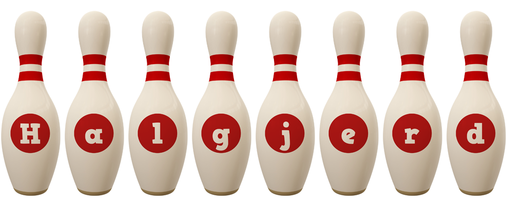 Halgjerd bowling-pin logo