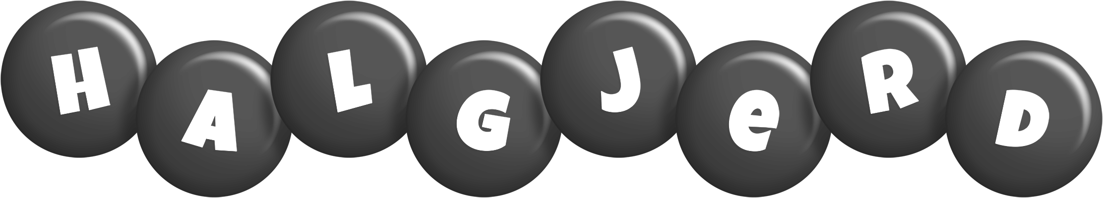 Halgjerd candy-black logo
