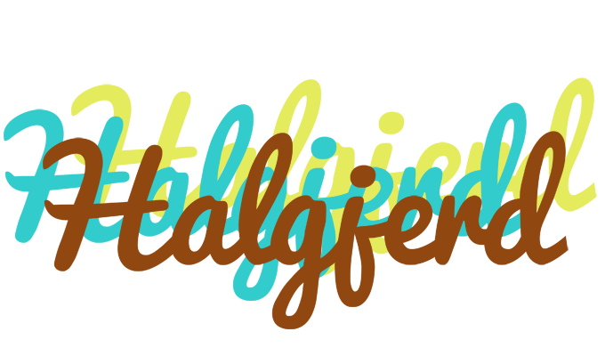 Halgjerd cupcake logo