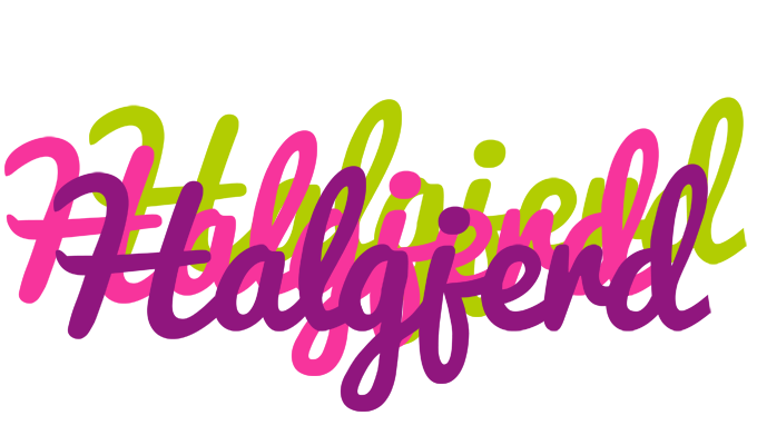 Halgjerd flowers logo