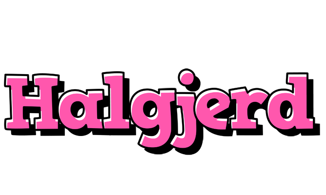 Halgjerd girlish logo