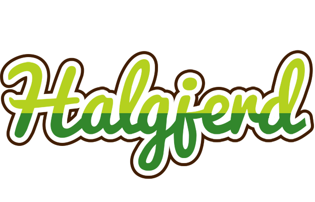 Halgjerd golfing logo