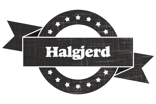 Halgjerd grunge logo