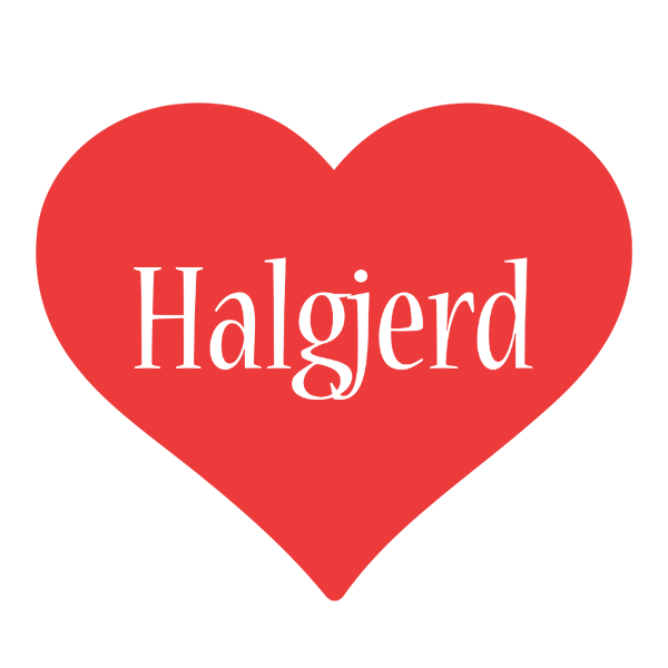 Halgjerd love logo