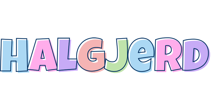 Halgjerd pastel logo