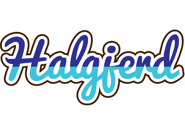 Halgjerd raining logo