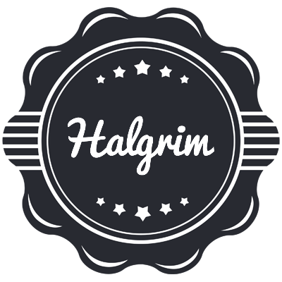 Halgrim badge logo