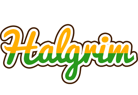 Halgrim banana logo