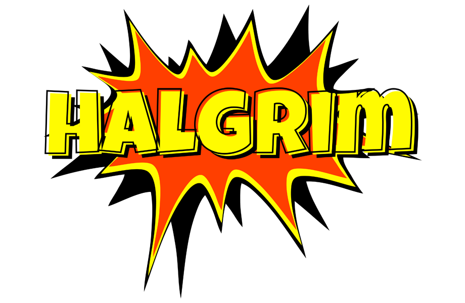 Halgrim bazinga logo