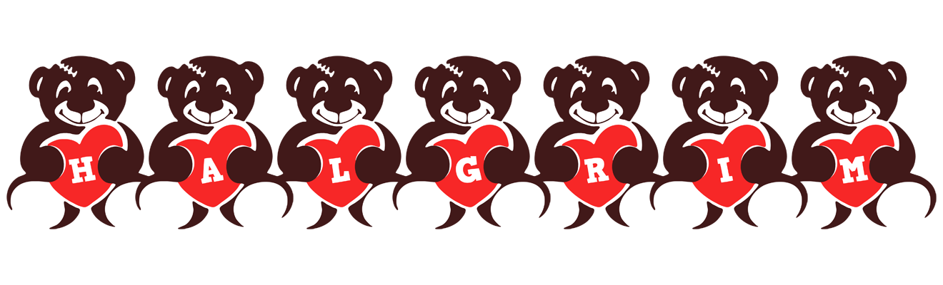 Halgrim bear logo