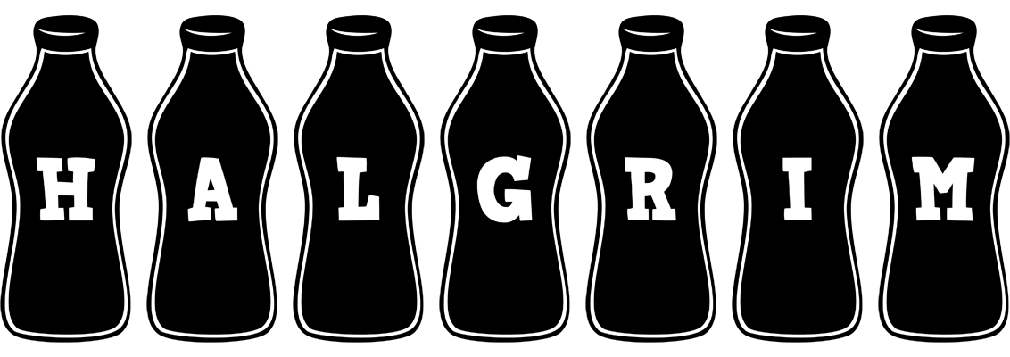 Halgrim bottle logo