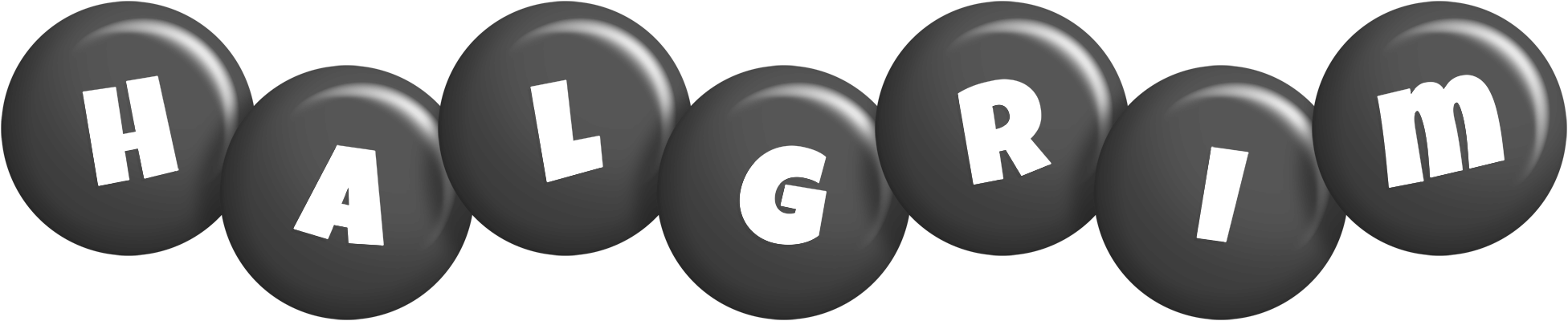Halgrim candy-black logo
